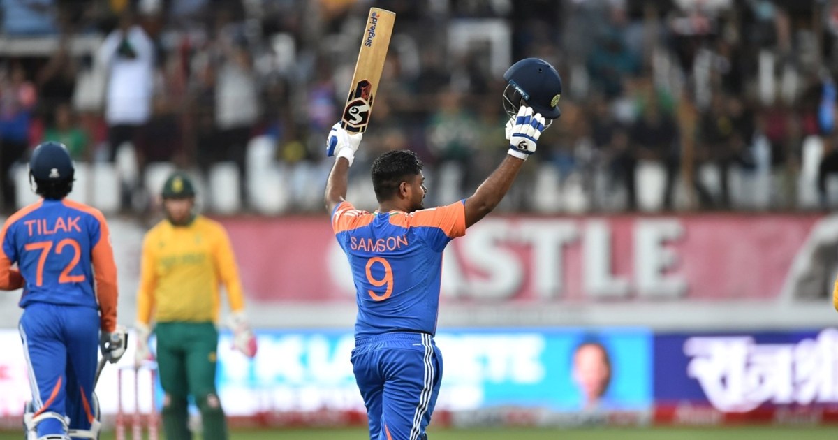 Sanju Samson played a stormy innings in Durban, made 5 big r