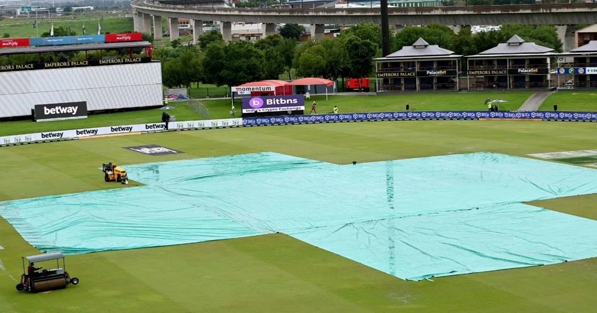 Will rain cause disruption in the match between India and So