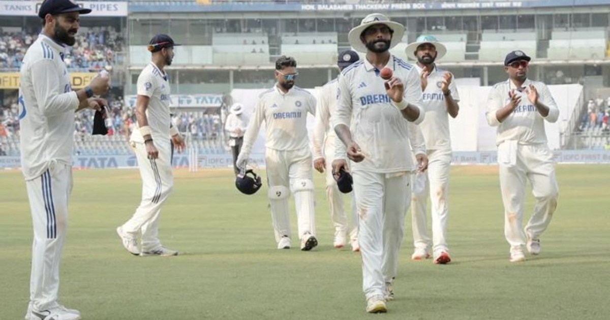 Third test match between India and New Zealand continues in 