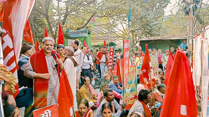 Sramik sangh pradarshn