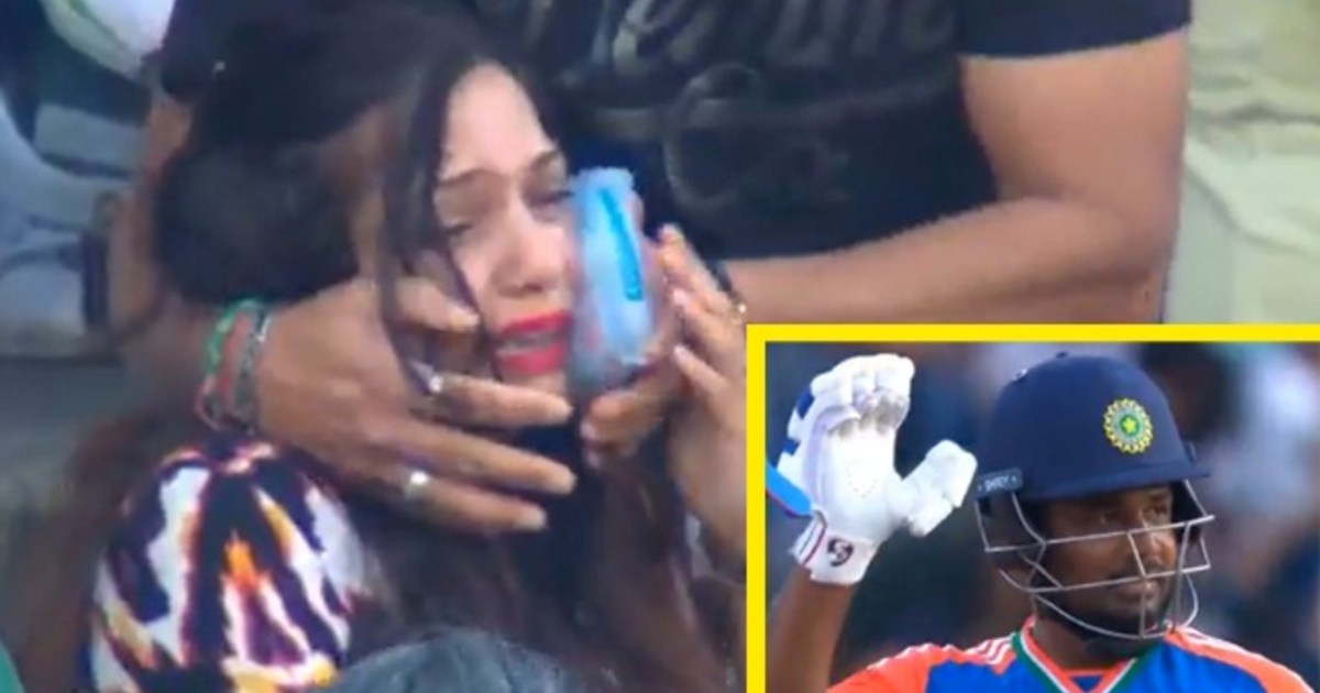 Sanju Samson hit such a shot that the girl started crying, t