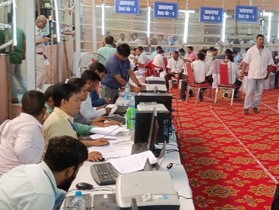Jharkhand Vote's Counting in Three Layer Security 