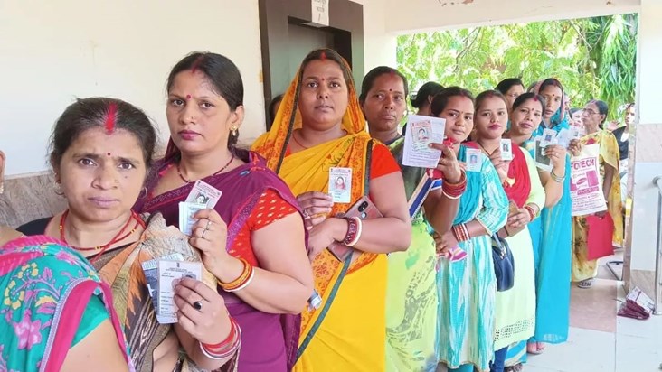 Voting begins for 43 seats of Jharkhand Assembly, tight secu