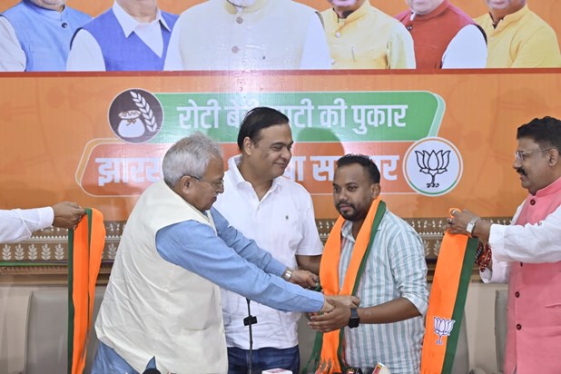 Mandal Murmu Join BJP Mandal Murmu Join BJP