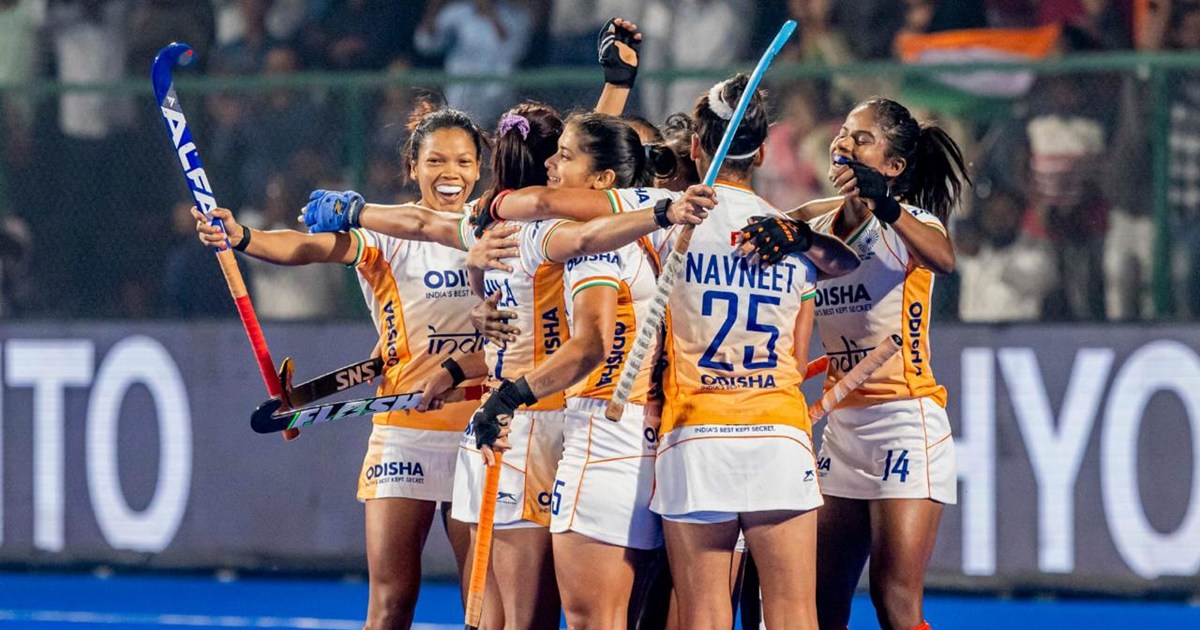 Indian women's team's winning streak continues in Asian Hock