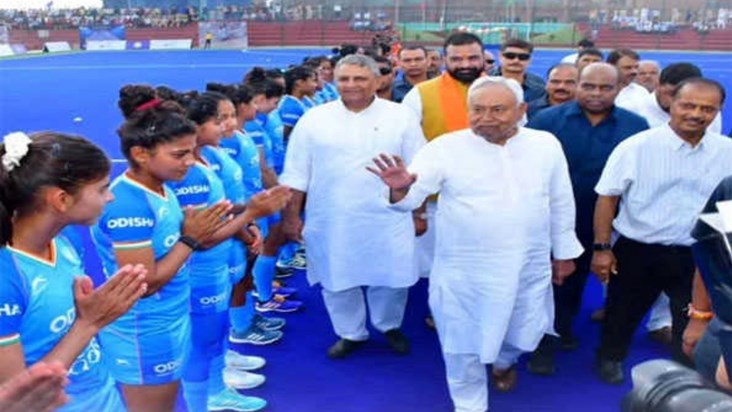 Preparation for Asian Women's Hockey Champions Trophy in Raj Preparation for Asian Women's Hockey Champions Trophy in Raj