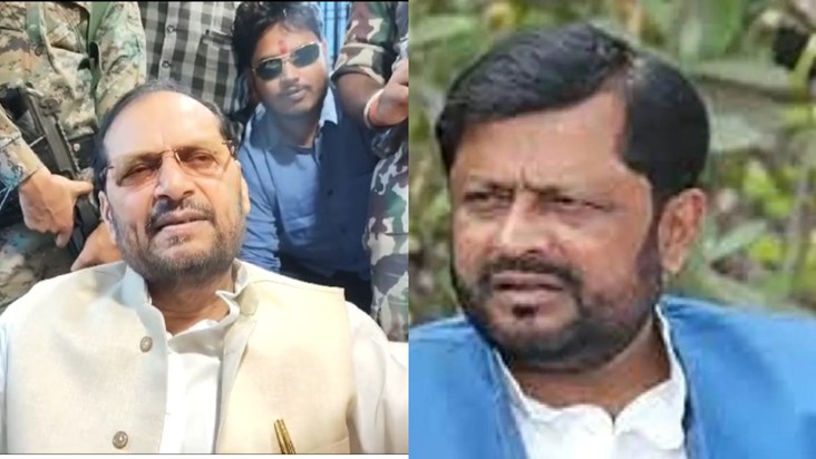 BJP MLA Gyanu challenged former JDU MLC Sanjay Singh and sai BJP MLA Gyanu challenged former JDU MLC Sanjay Singh and sai