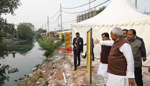 The Chief Minister inspected various schemes of Patna urban area.