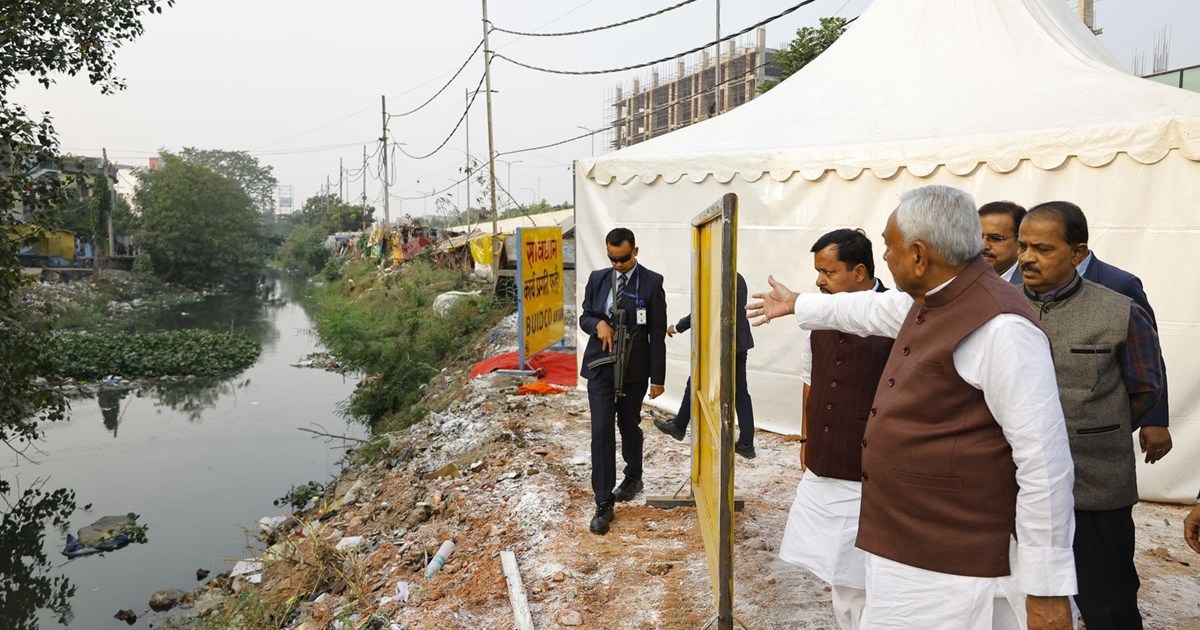 The Chief Minister inspected various schemes of Patna urban 