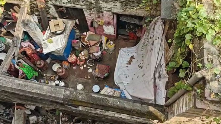 Six people trapped after nearly 100-year-old house collapses