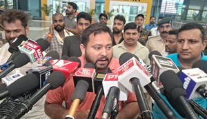 Tejashwi broke his silence after Nitish Kumar's swearing-in ceremony.