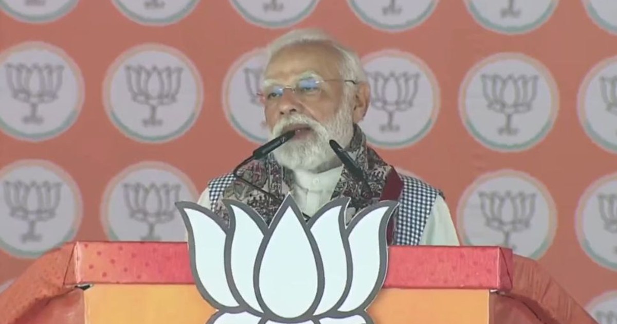 PM Modi roared in Araria amid voting