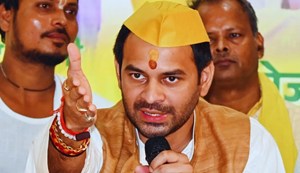 Tej Pratap showed his candidate the door during the election process. 