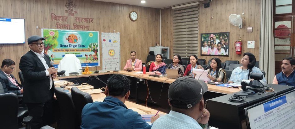 Under the Nipun Bihar Mission, a workshop was organized for 
