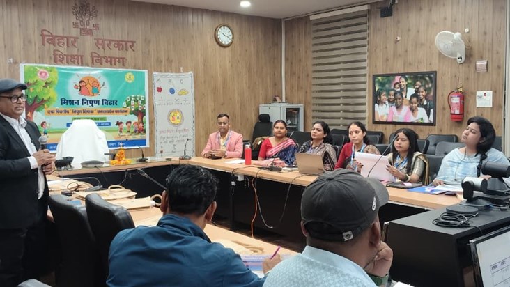 Under the Nipun Bihar Mission, a workshop was organized for 