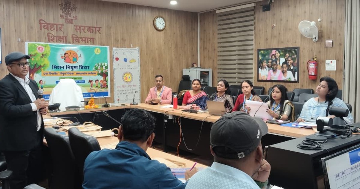 Under the Nipun Bihar Mission, a workshop was organized for 