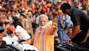 PM Modi will hold a road show in Patna tomorrow.