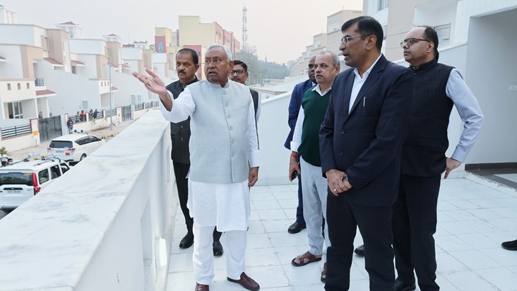 With the formation of the new government, CM Nitish took to 