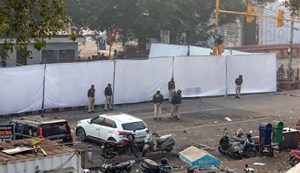 shadow hidden in a white coat