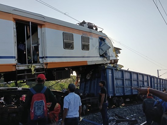 Passenger train collides with goods train in Chhattisgarh