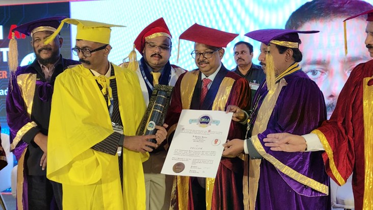 Dr. Prabhat Ranjan of Patna receives Commonwealth Medical As