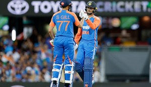 The final match of the T20 series against Australia was also washed out due to rain