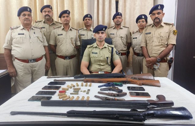 Patna police took major action under Operation Zakhira Patna police took major action under Operation Zakhira