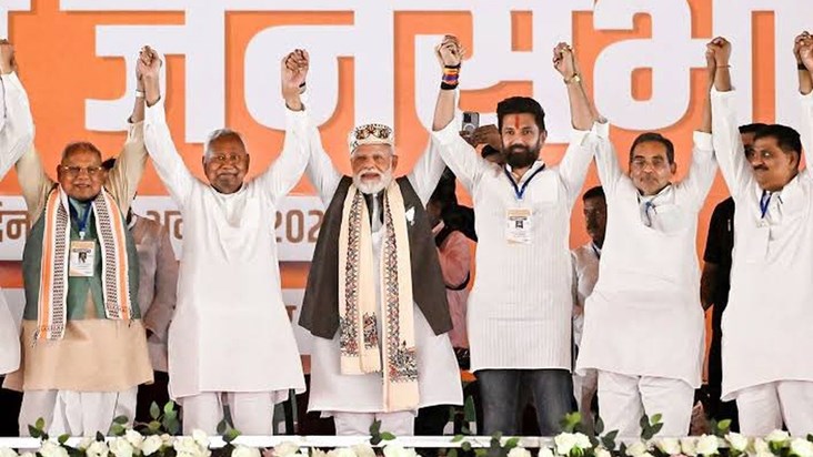 BJP wins landslide victory in Bihar, causing chaos in West B