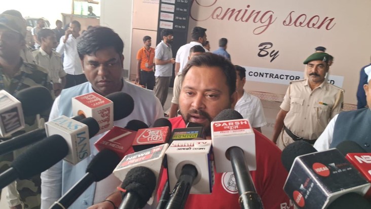 If the Grand Alliance government is formed, Tejashwi will gi