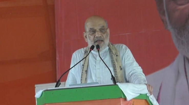 Amit Shah roared on the land of Champaran