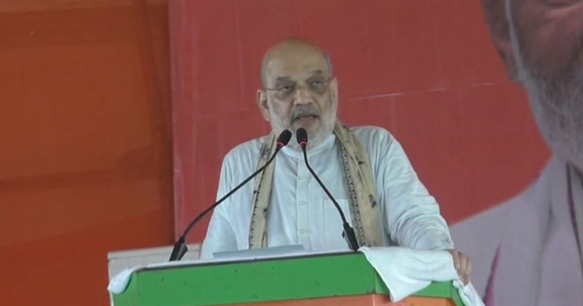 Amit Shah roared on the land of Champaran