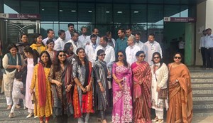 Indian Administrative Service Officers' Wives Association visits BIMHAS Koilwar