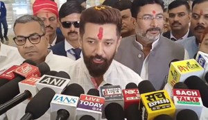 Chirag Paswan, elated with the NDA's victory, took a dig at the opposition.