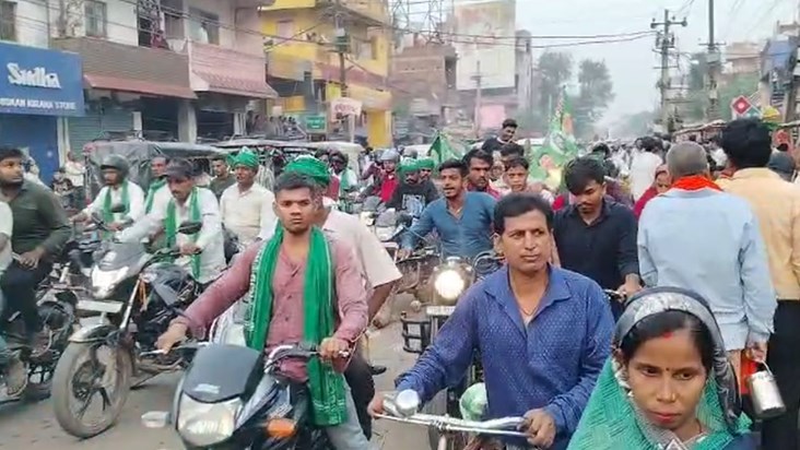 Now Lalu is also contesting the assembly elections.