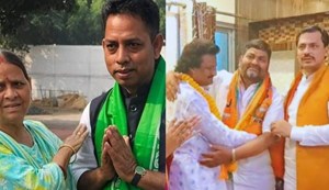 Just a day before the polling, another Jan Suraj candidate withdrew.