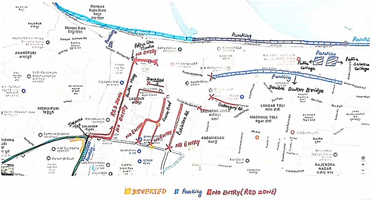 Traffic arrangements will be changed for the swearing-in cer