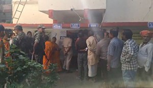 The pace of voting is slowest in the urban areas of the capital Patna