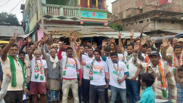 JDU candidate in Beldaur is struggling to save his seat.