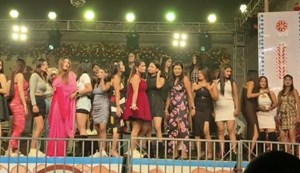 Police raided the theatre at the Sonepur fair.