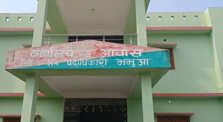 The smugglers shot the sambar and killed it.