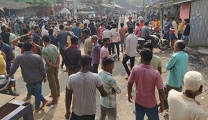 Maithili celebrated her victory by bursting firecrackers, then was beaten up by a neighbour