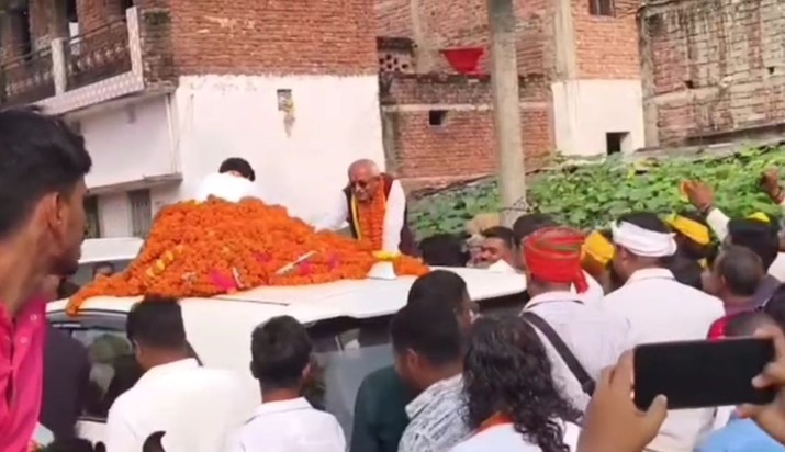 When JDU and Jan Suraj candidates faced each other in Gopalg