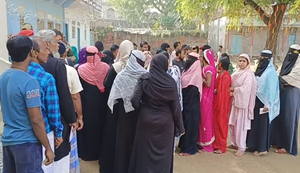 Voters are flocking to polling stations, 