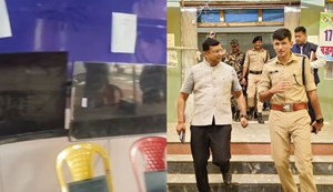 CCTV of strong room remained closed for half an hour in Nalanda.