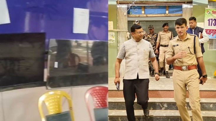 CCTV of strong room remained closed for half an hour in Nala