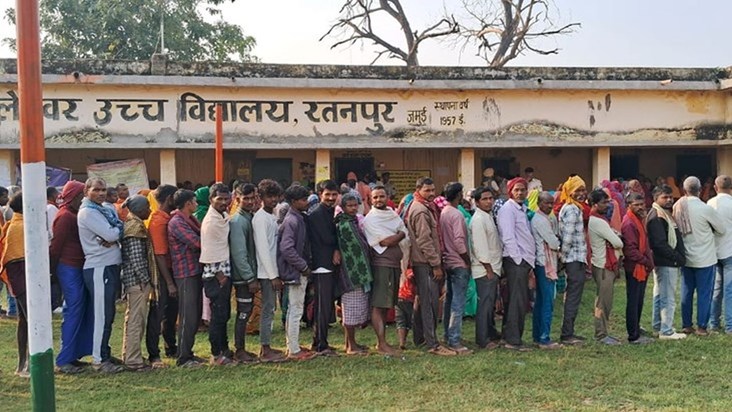 Voting is taking place in the second phase of polling, more 