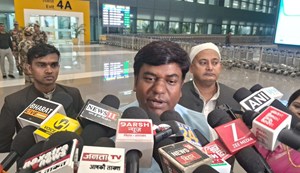 NDA men stop opposition helicopter from flying