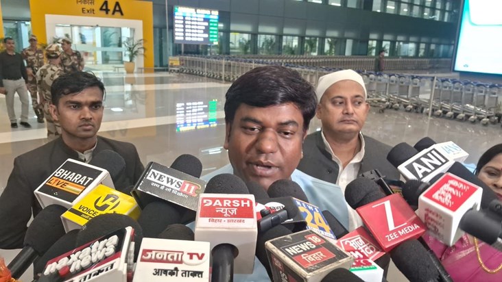 NDA men stop opposition helicopter from flying