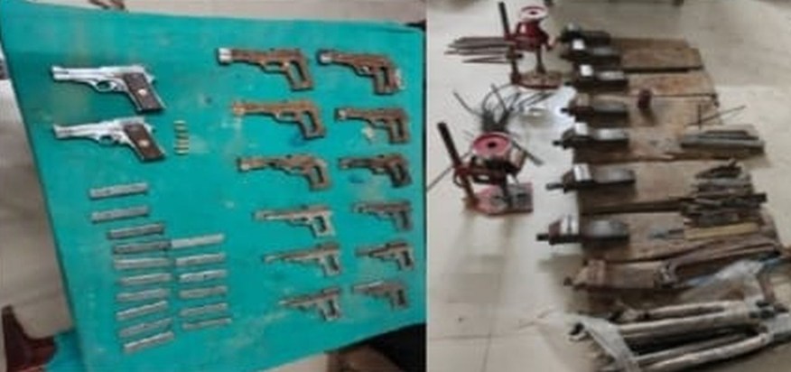 Major police action in Munger