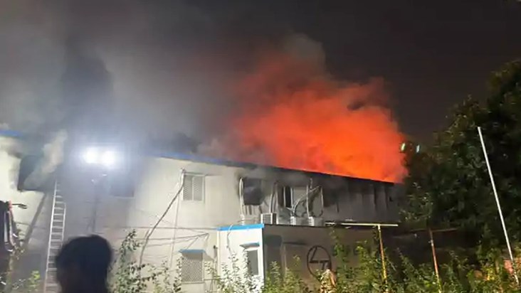 Fire breaks out at Patna Metro project office